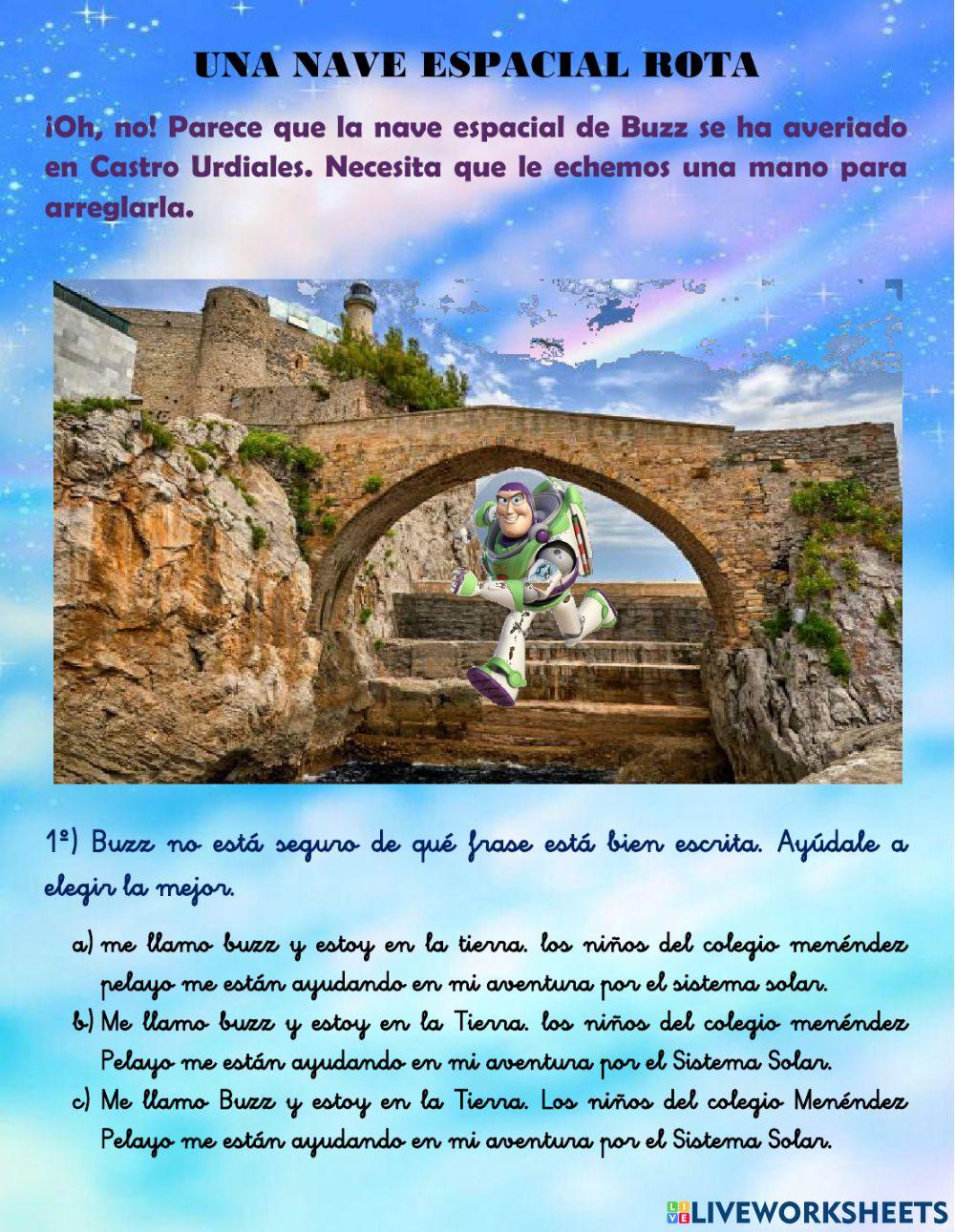 La nave rota worksheet | Live Worksheets