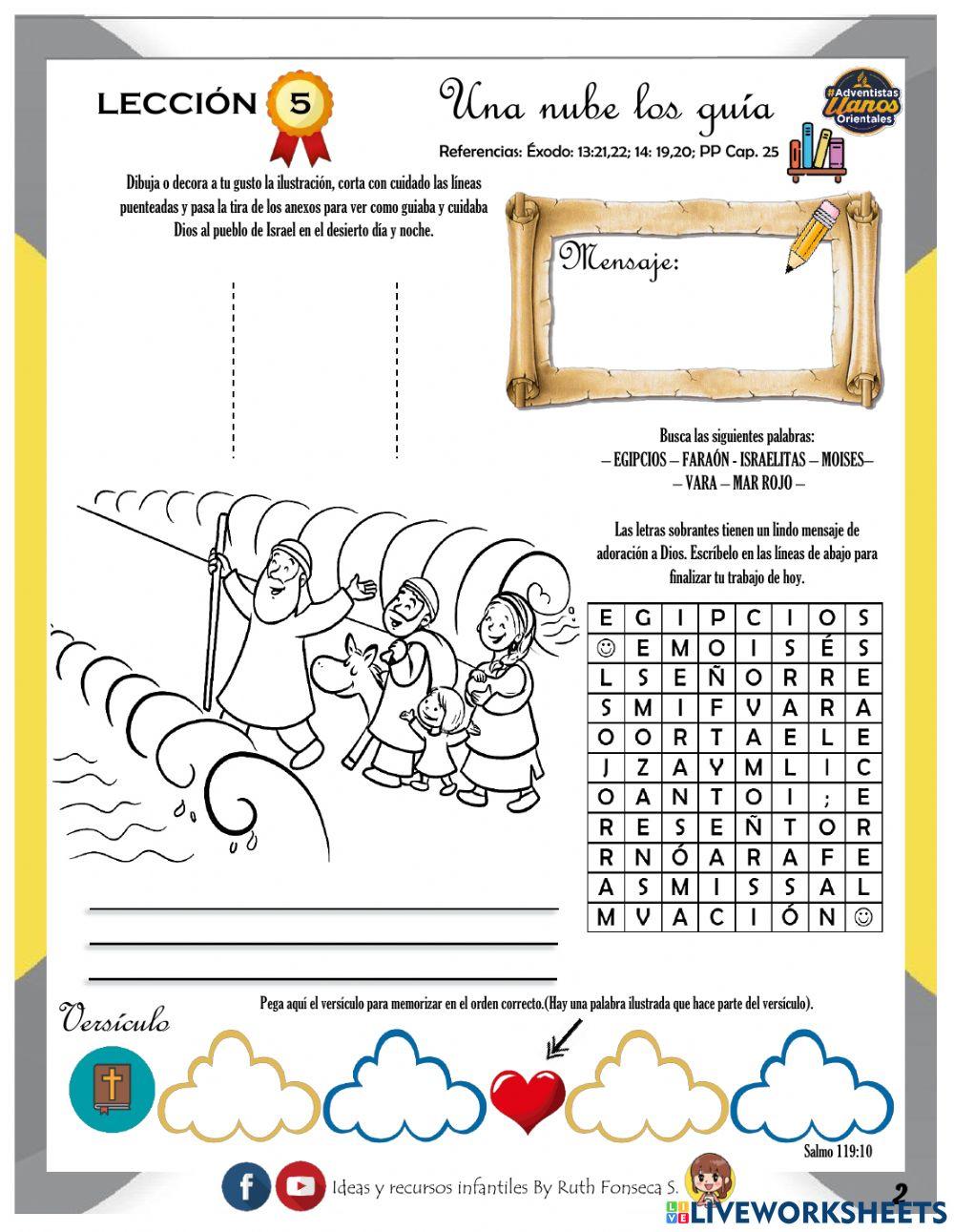 Leccion 5 primarios worksheet live worksheets