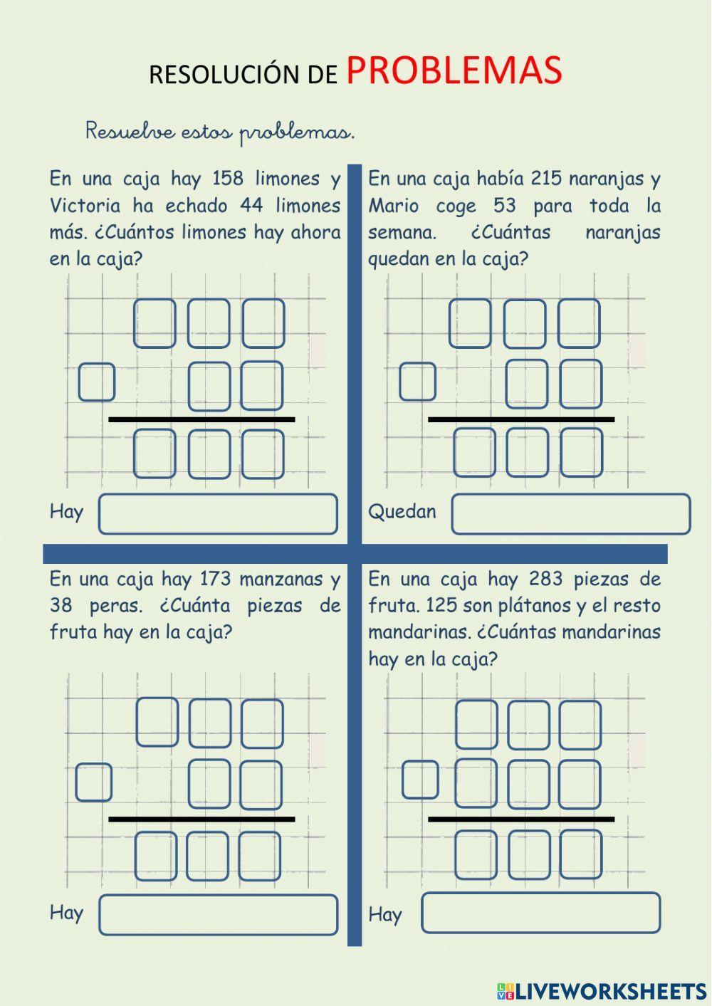 Resolución de problemas