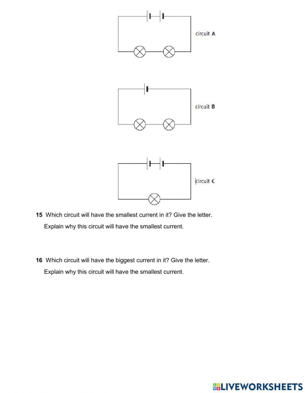 962581 | Simple Circuits | Nozim | LiveWorksheets