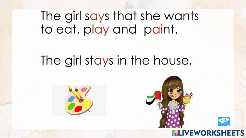 Reading comprehension