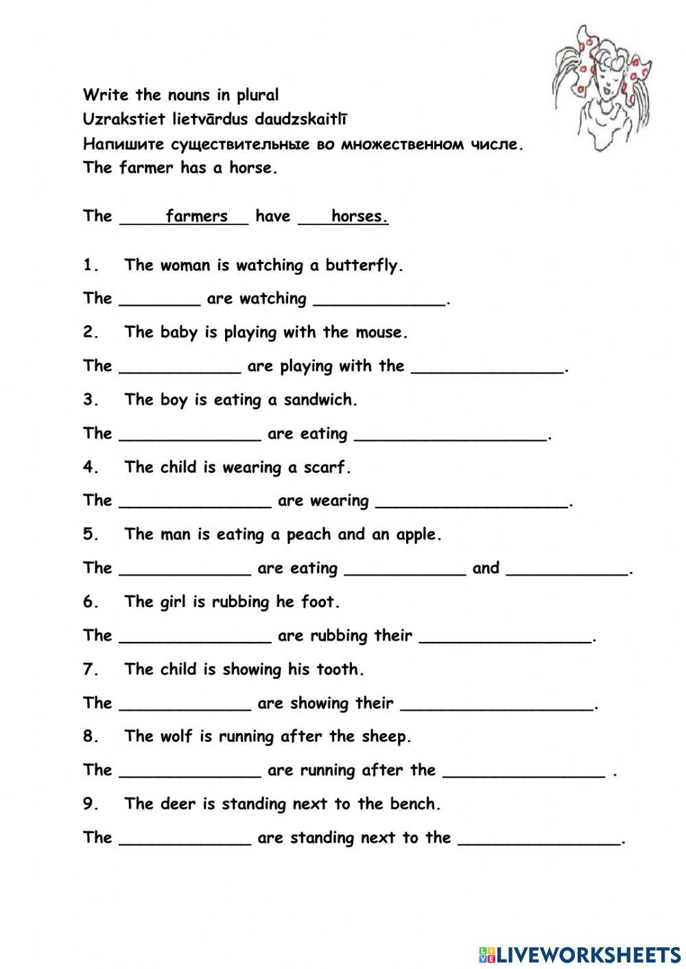 962526 Test plural Irina Smirnova LiveWorksheets