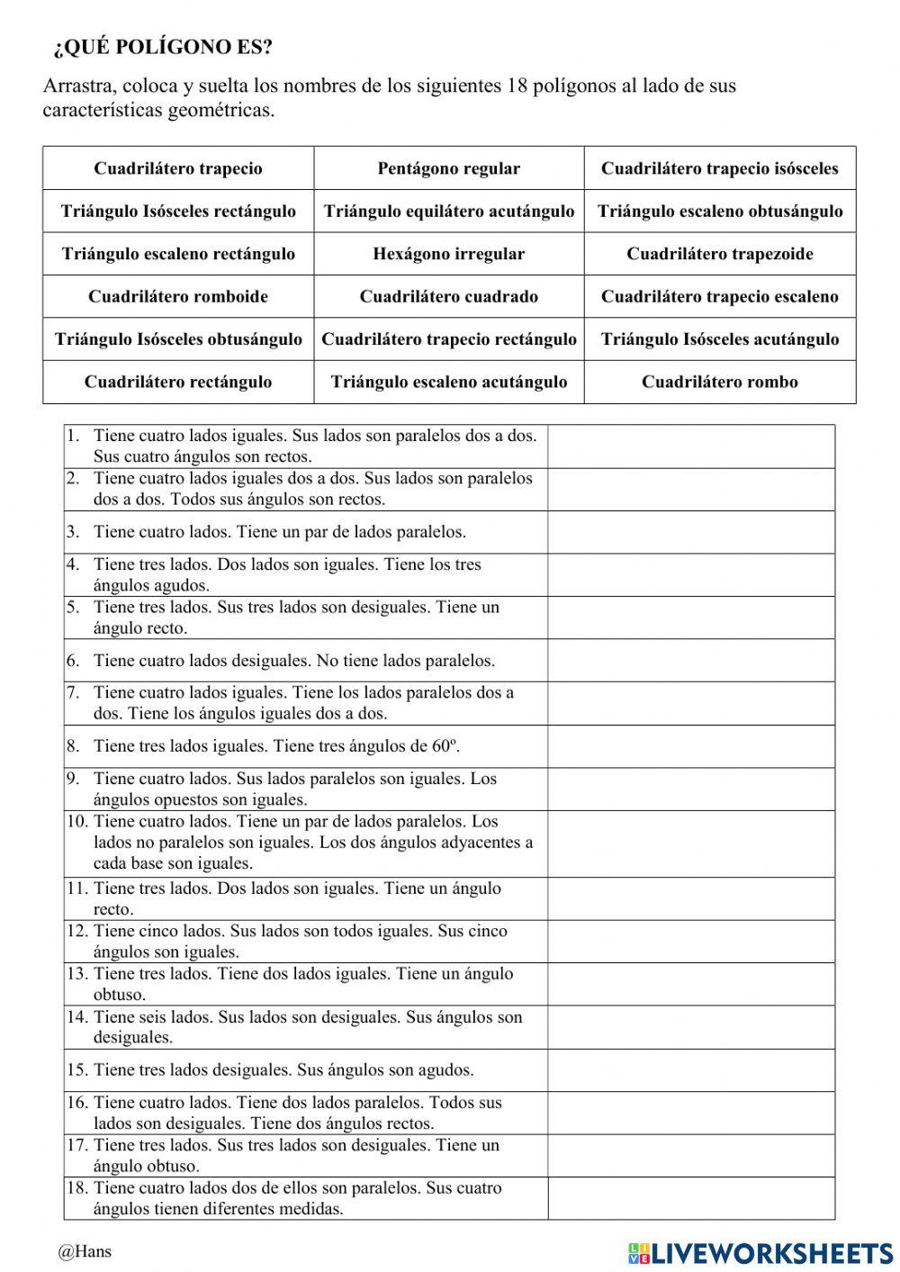 ¿Qué polígono es?