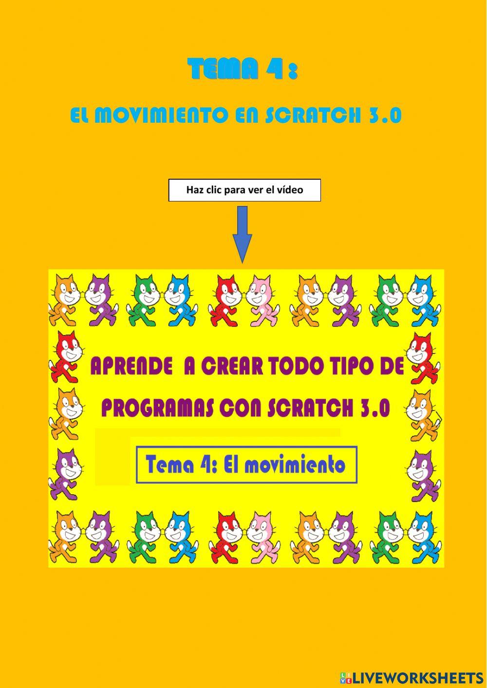 El Movimiento en Scratch