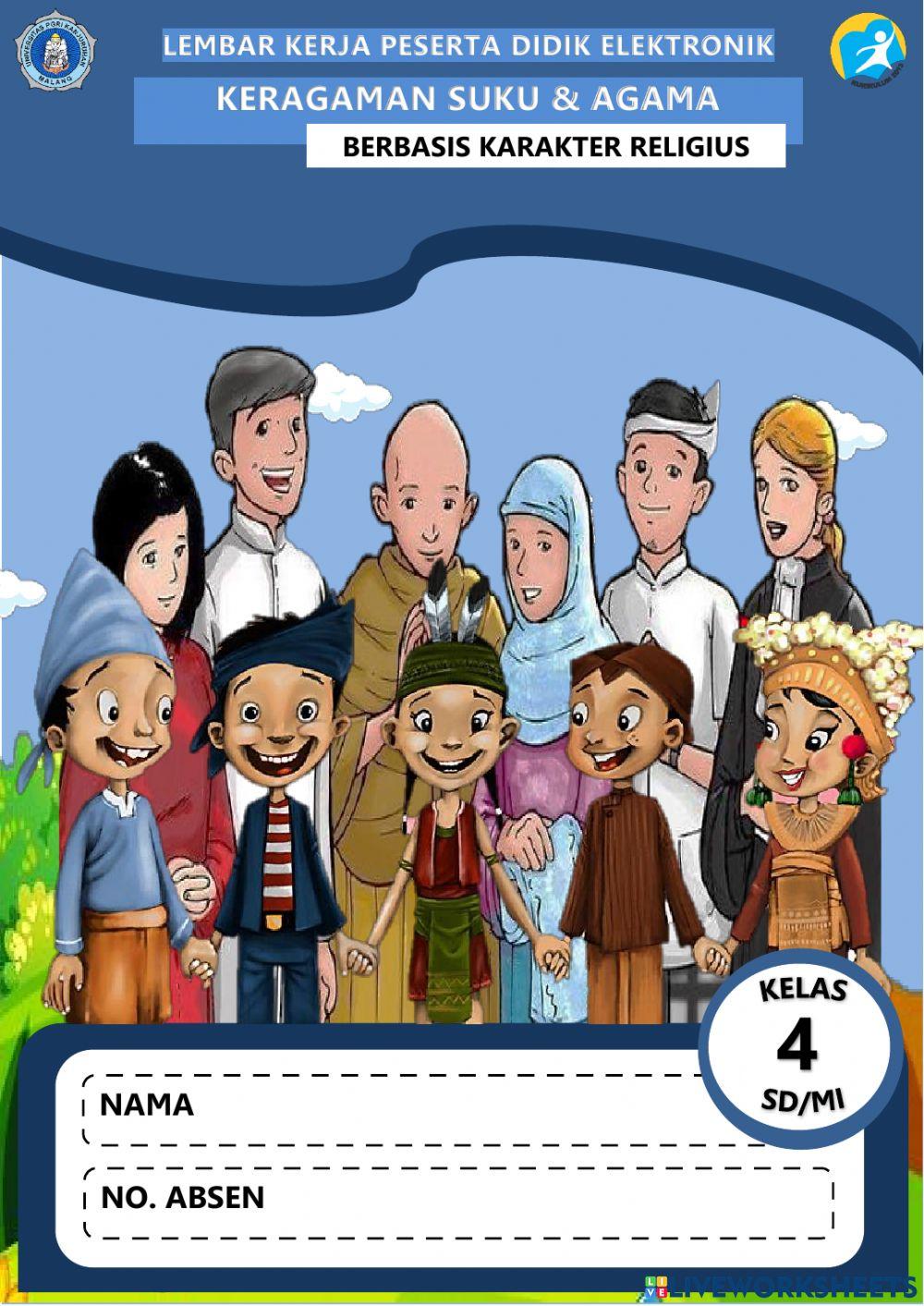 Pretest Keragaman Suku-Agama Kelas IV