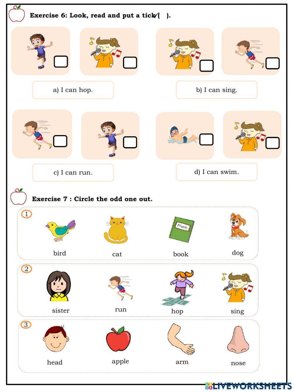 Review Unit 6 - I learn smart start grade 1- Ms Sunny