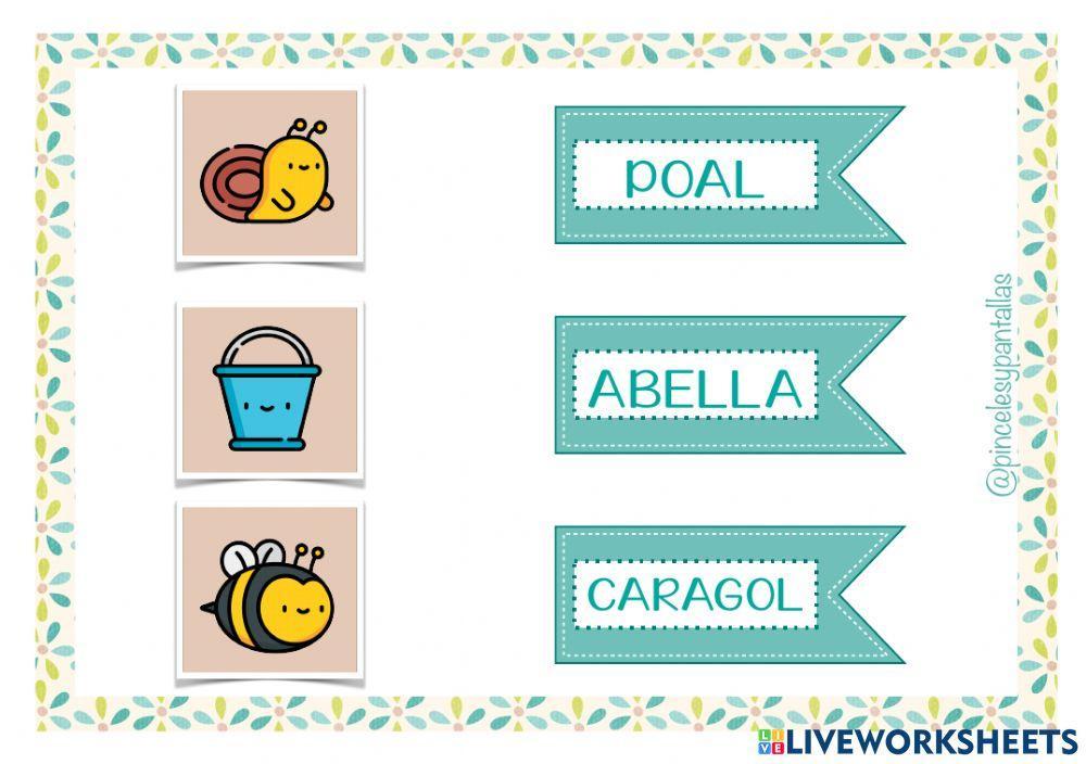 Vocabulari primaveral