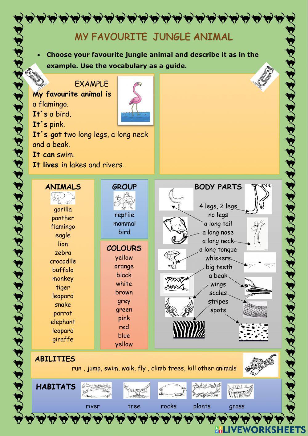 My favourite jungle animal