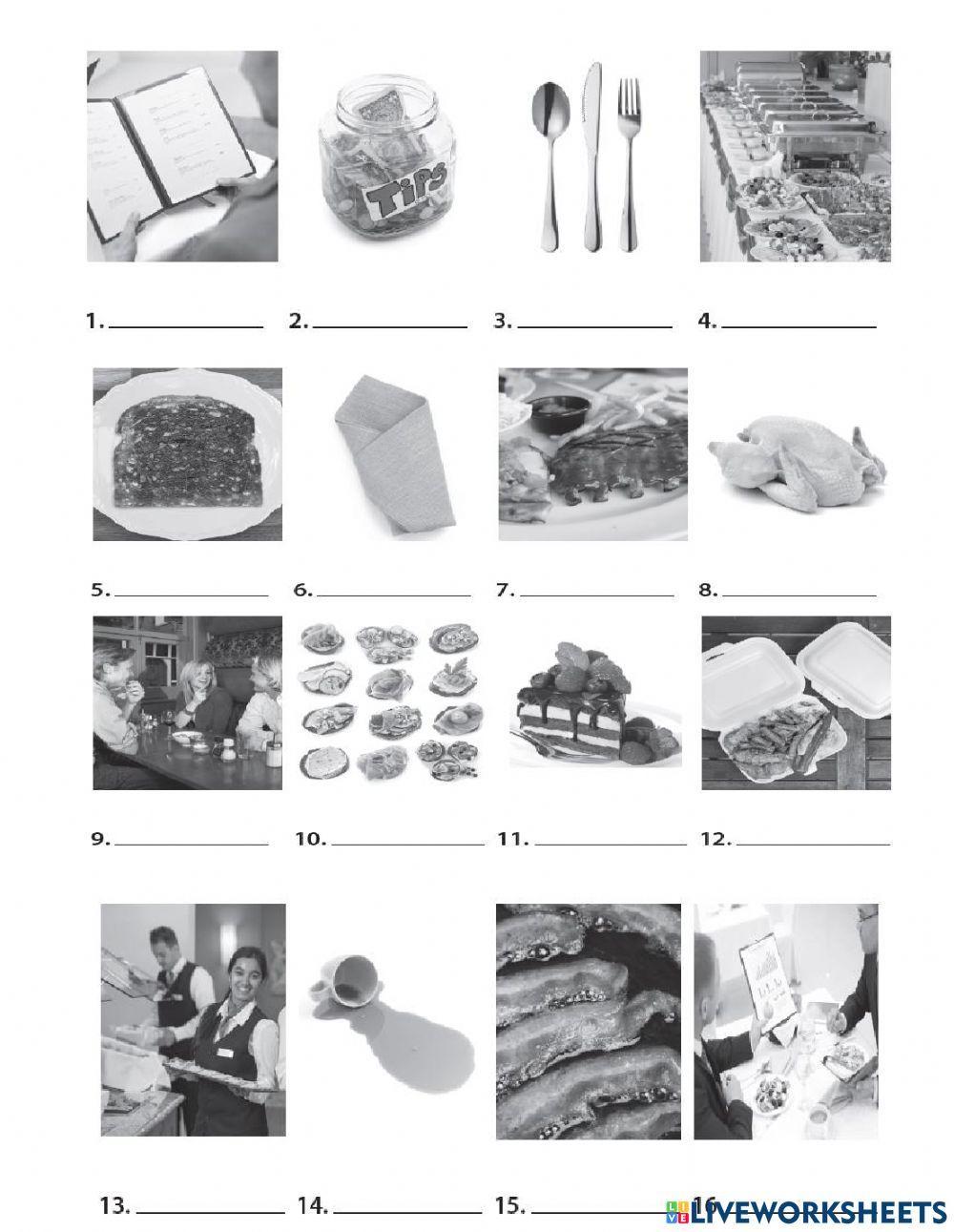 UNIT 14. EATING OUT. BUILDING TOEIC SKILLS. 