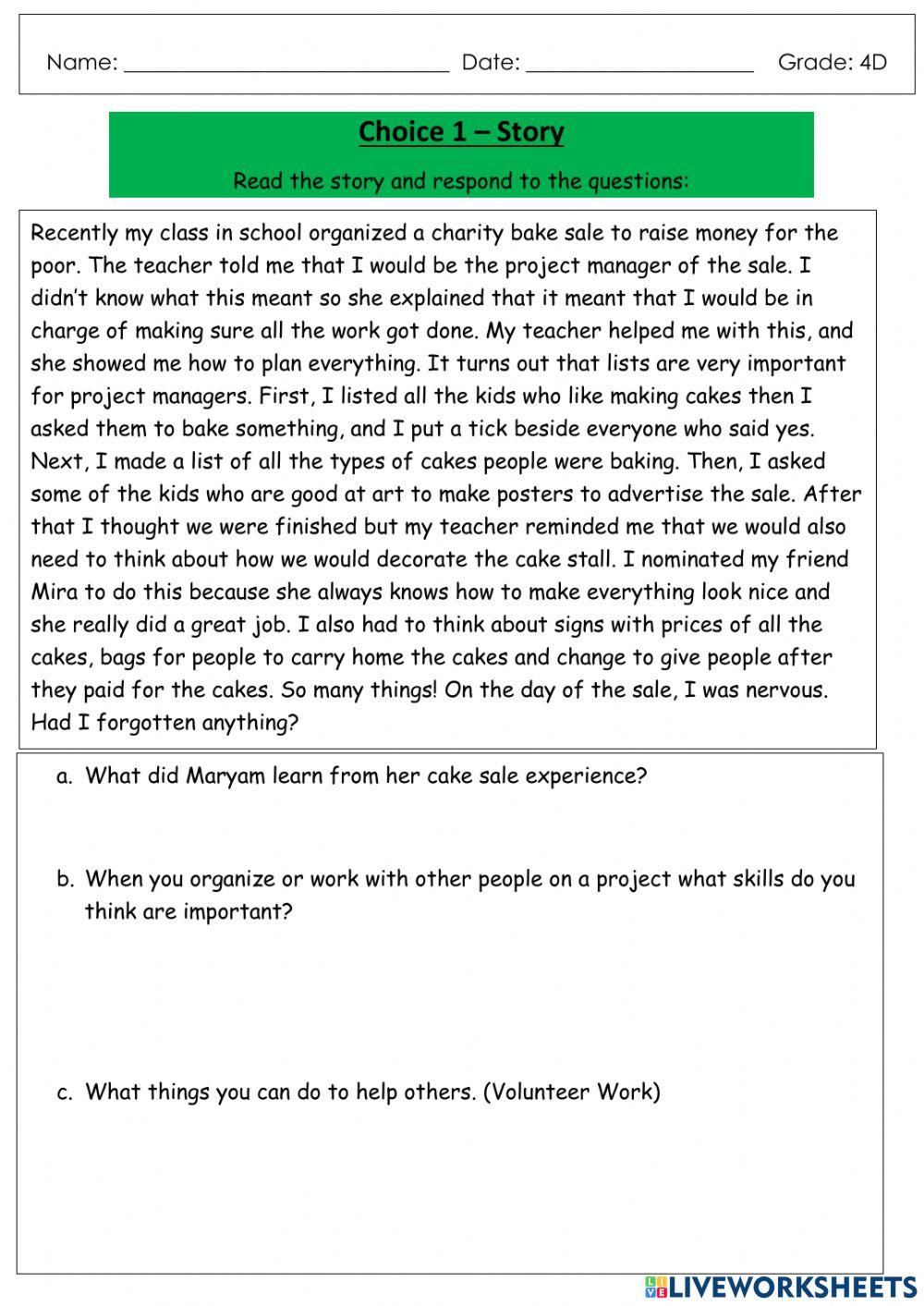 Volunteering as a Student