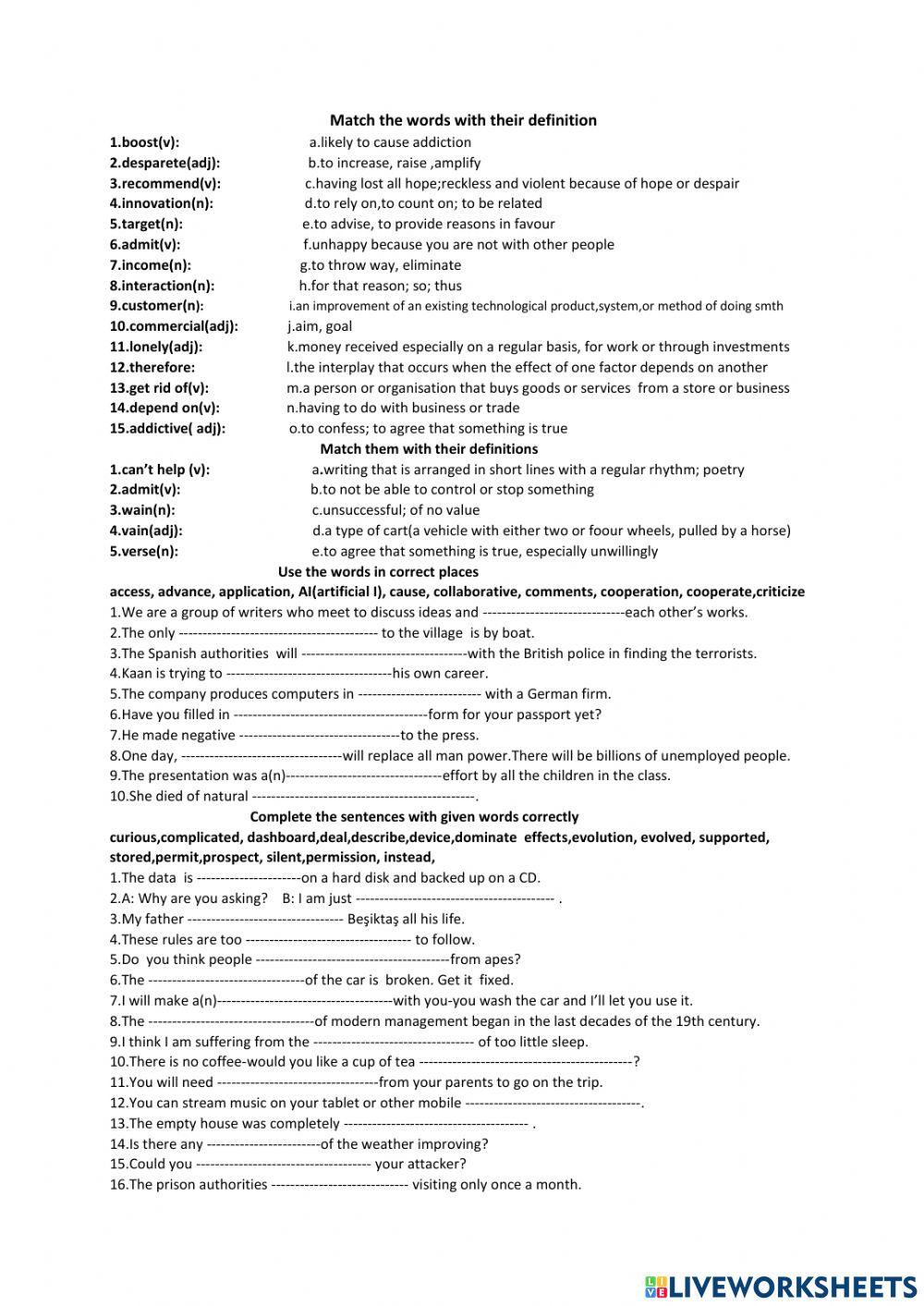 Count me in 8-VOCABULARY