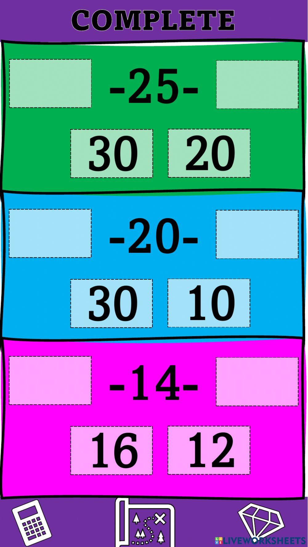 ADIÇÃO E SEQUÊNCIAS