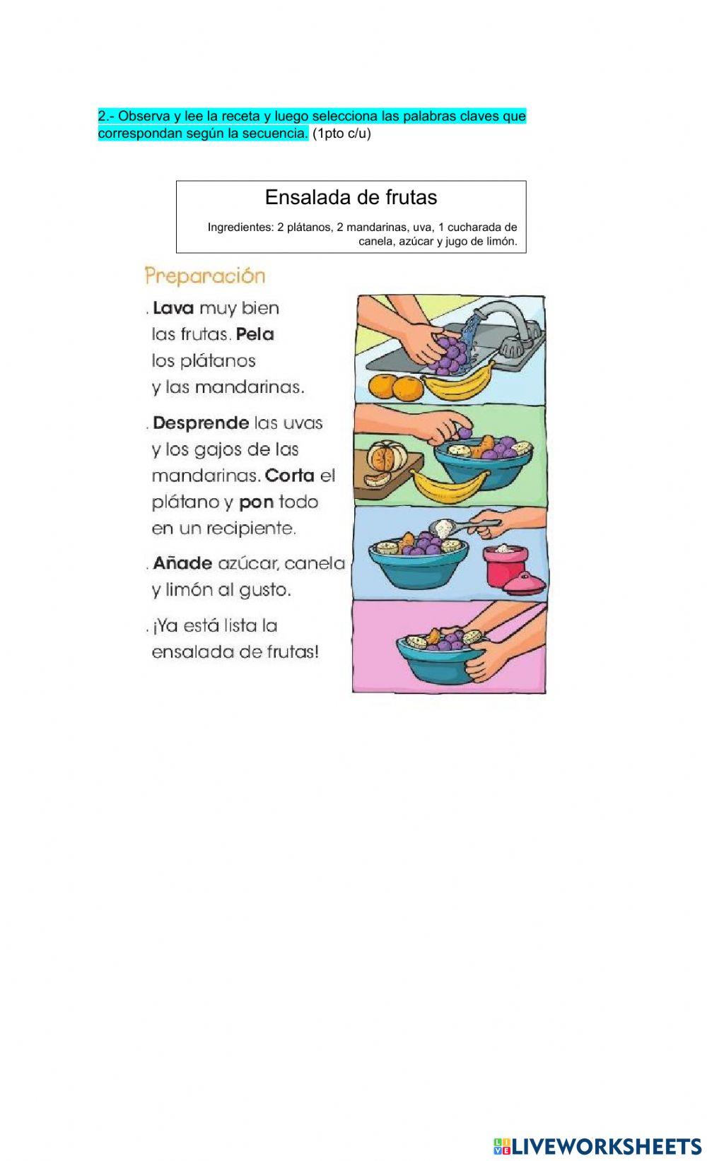 Evaluación lenguaje tercero básico -Mayo