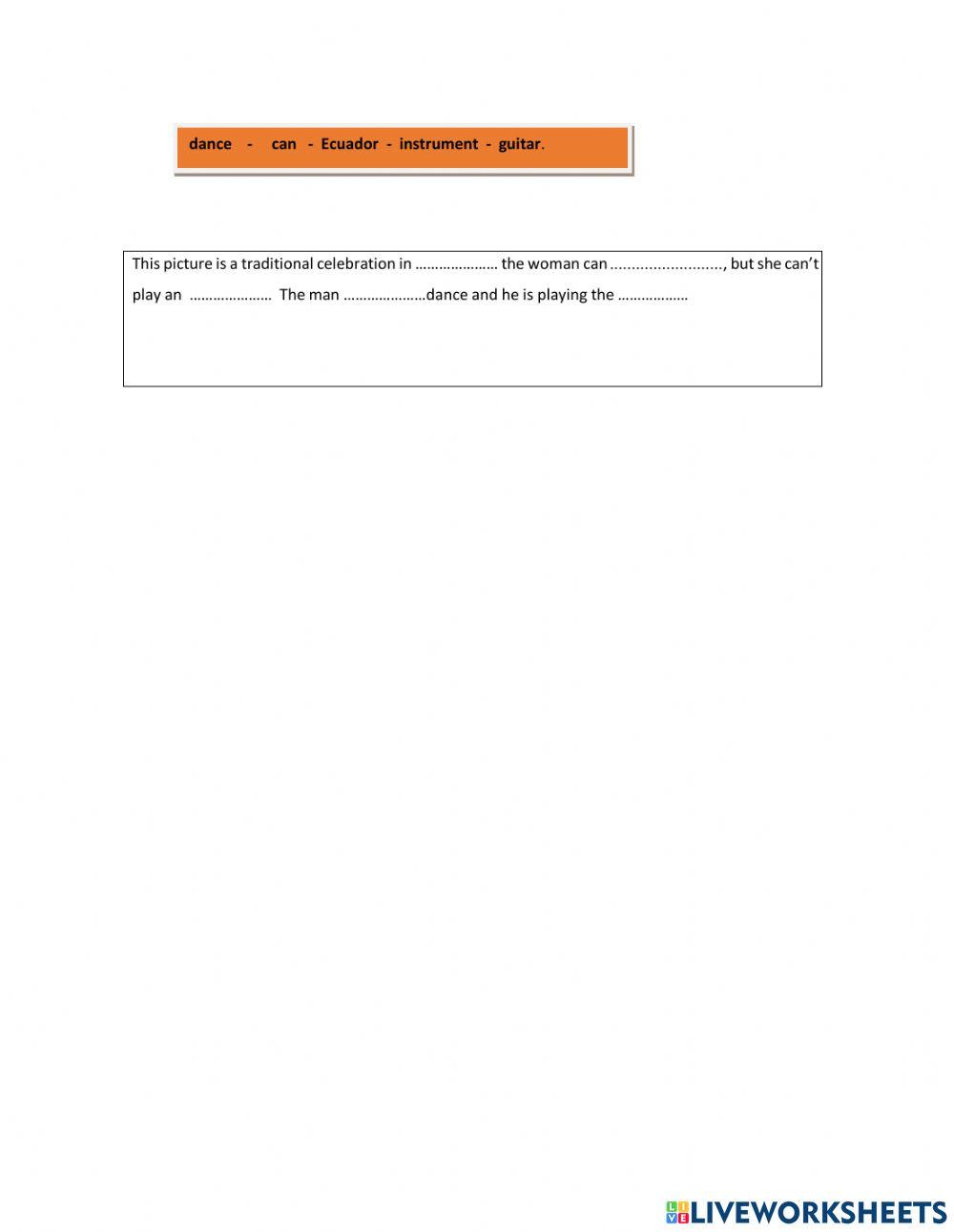 Traditions in ecuador