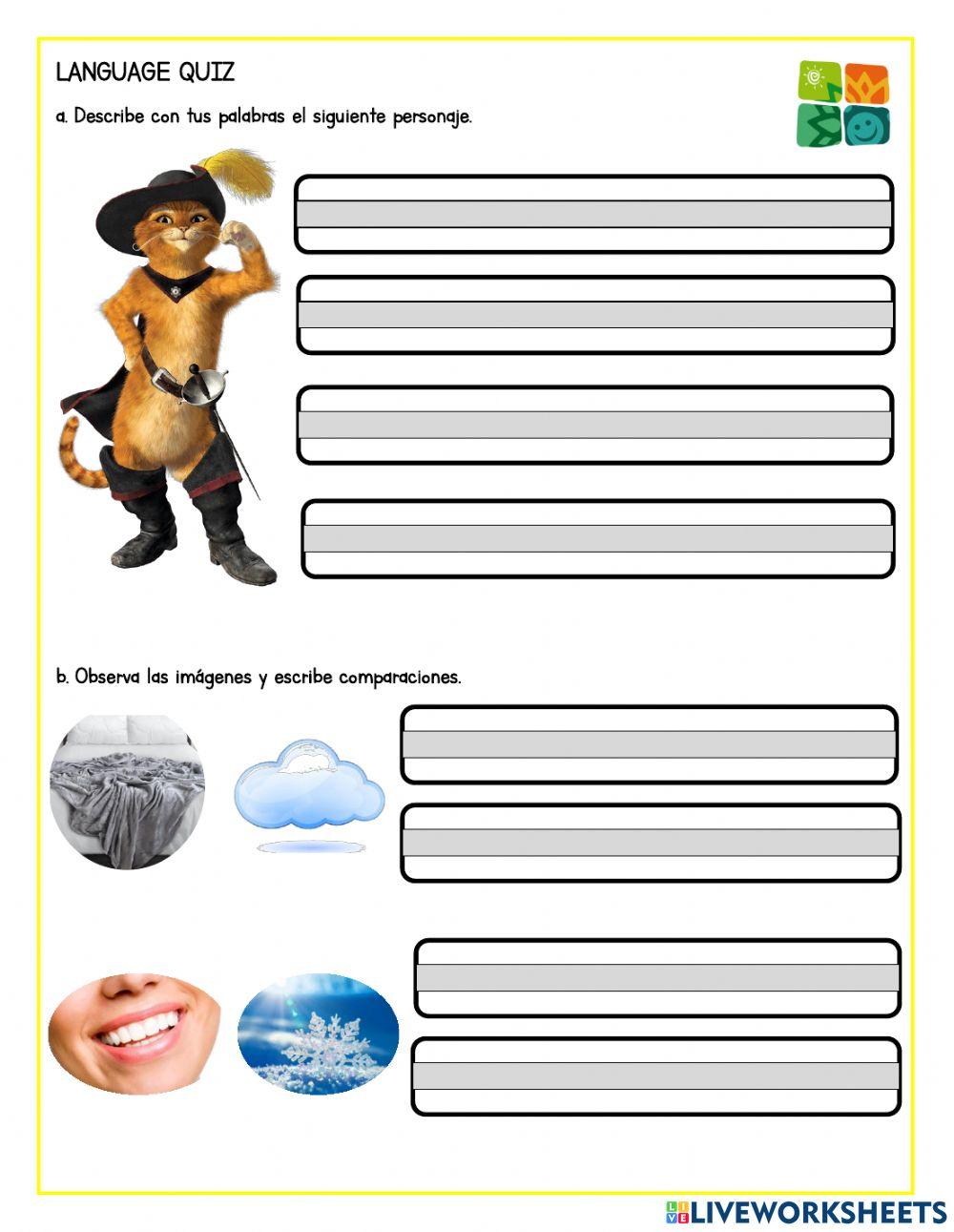 Actividad de lenguaje