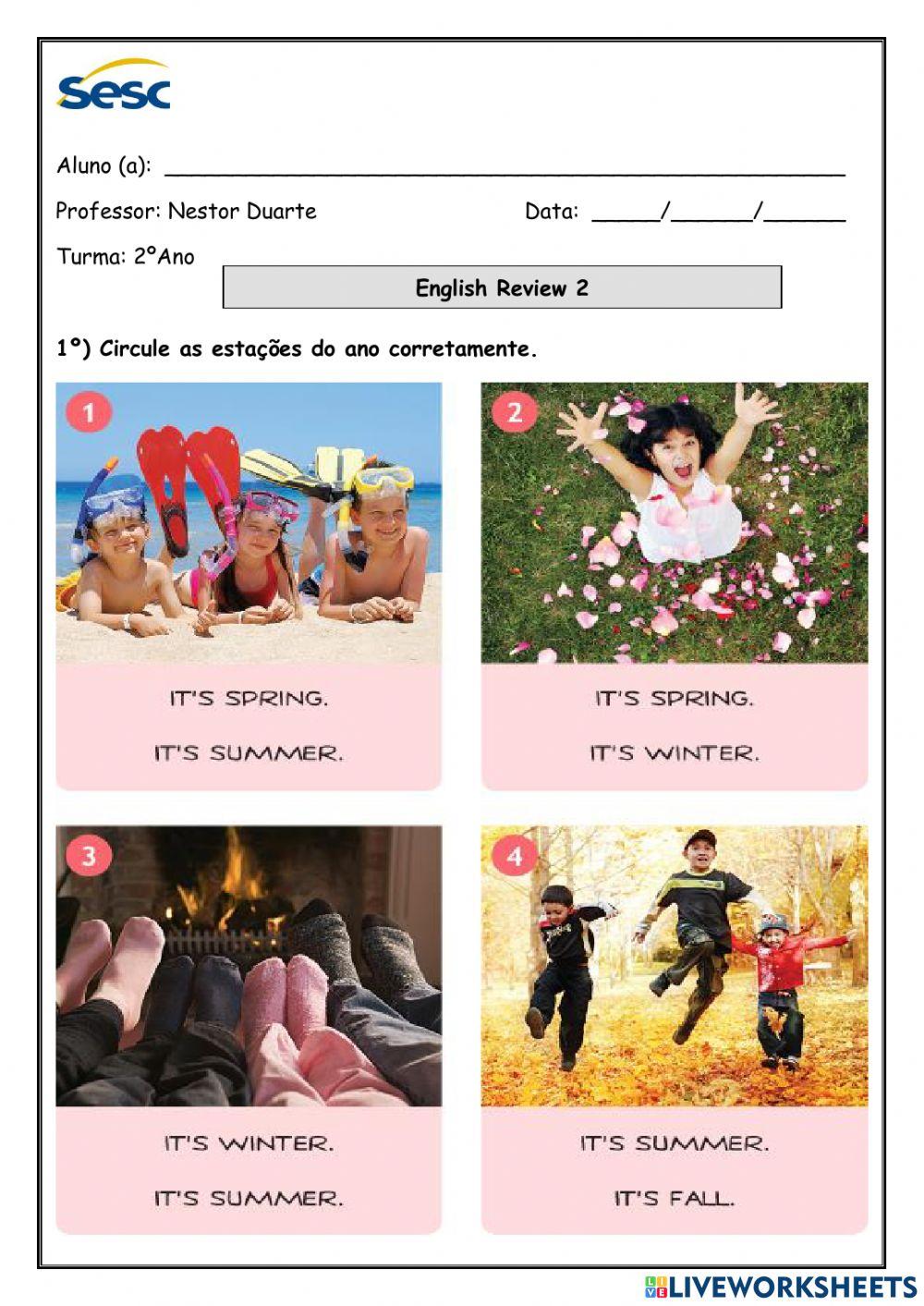 Atividade escrita e auditiva de 10-05-2021.