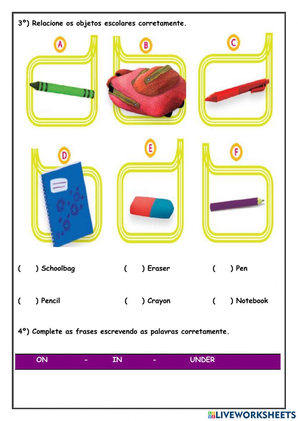 Atividade escrita e auditiva de 10-05-2021.