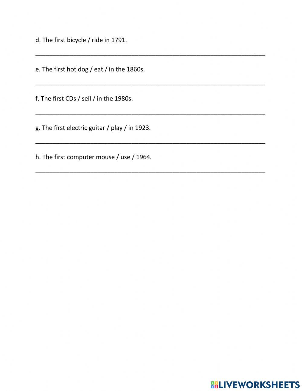 Impact 3 Grammar practice