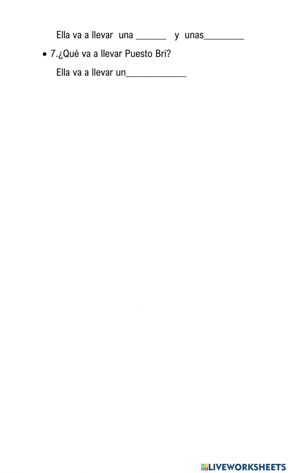 Reading comprehension