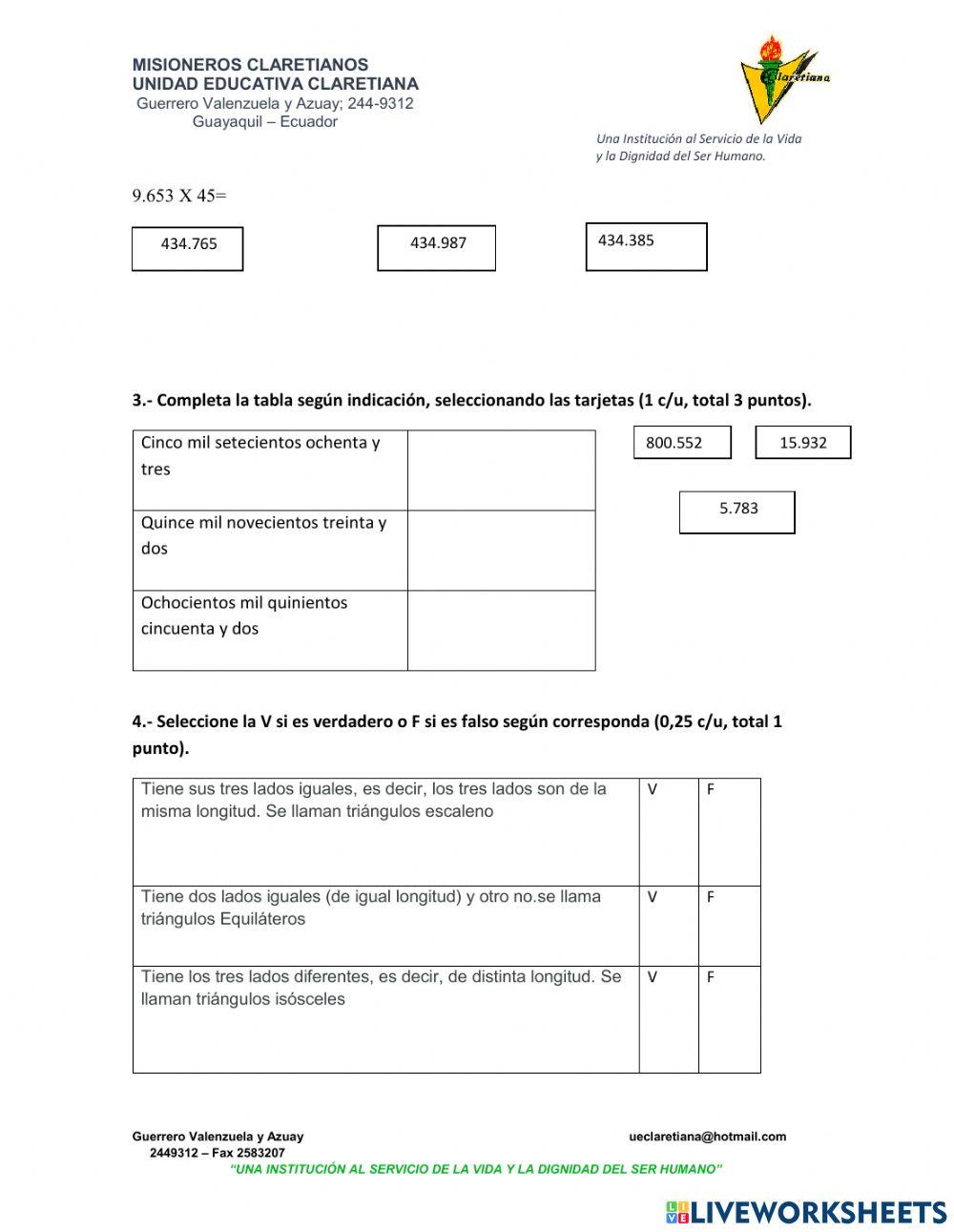 Prueba de diagnostico