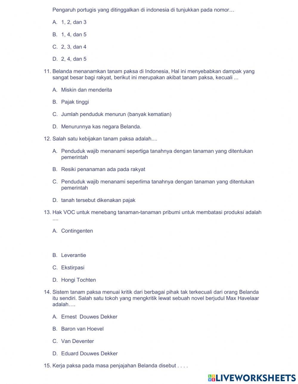 Latihan soal-soal IPS