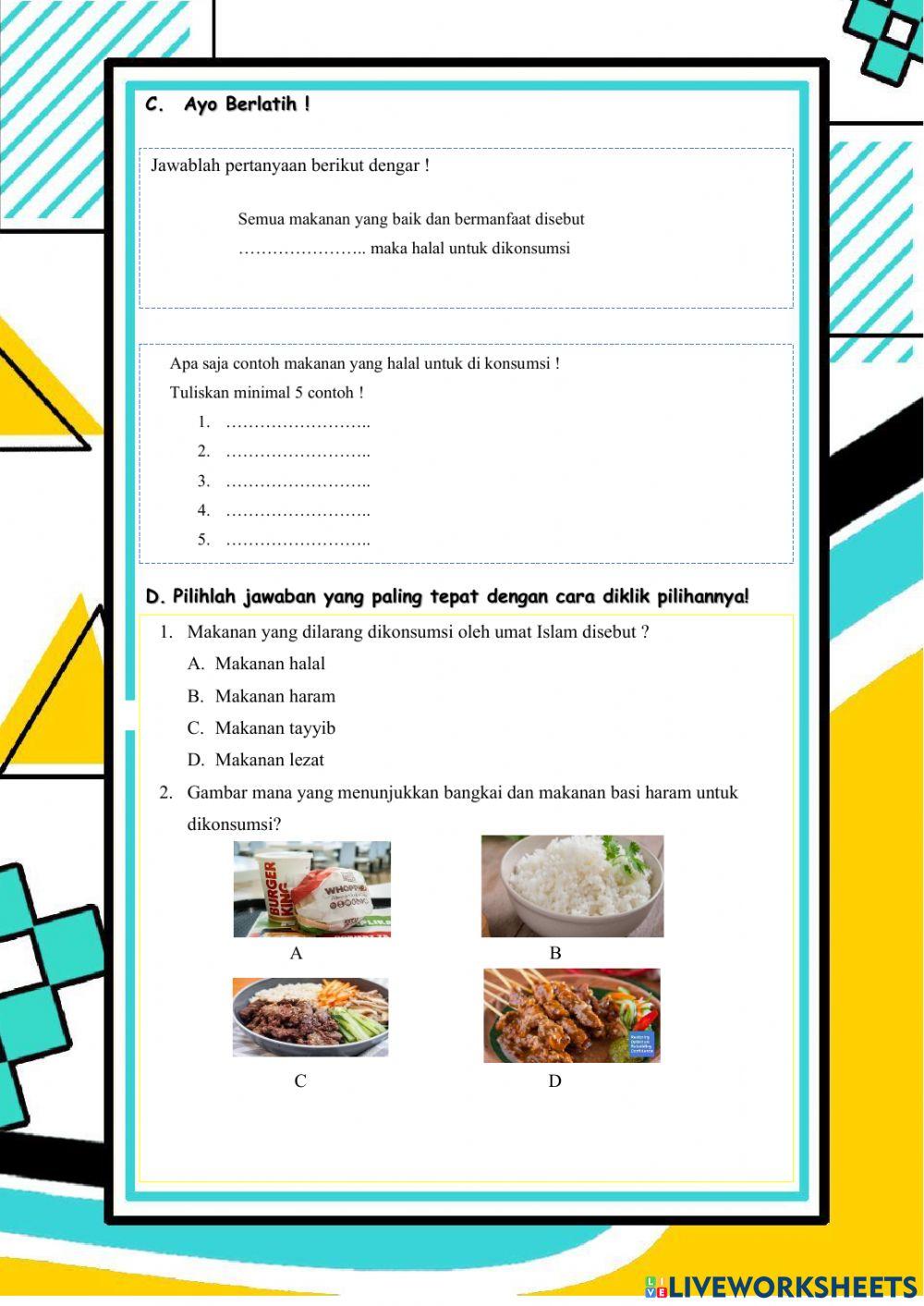 Makanan Halal dan Haram