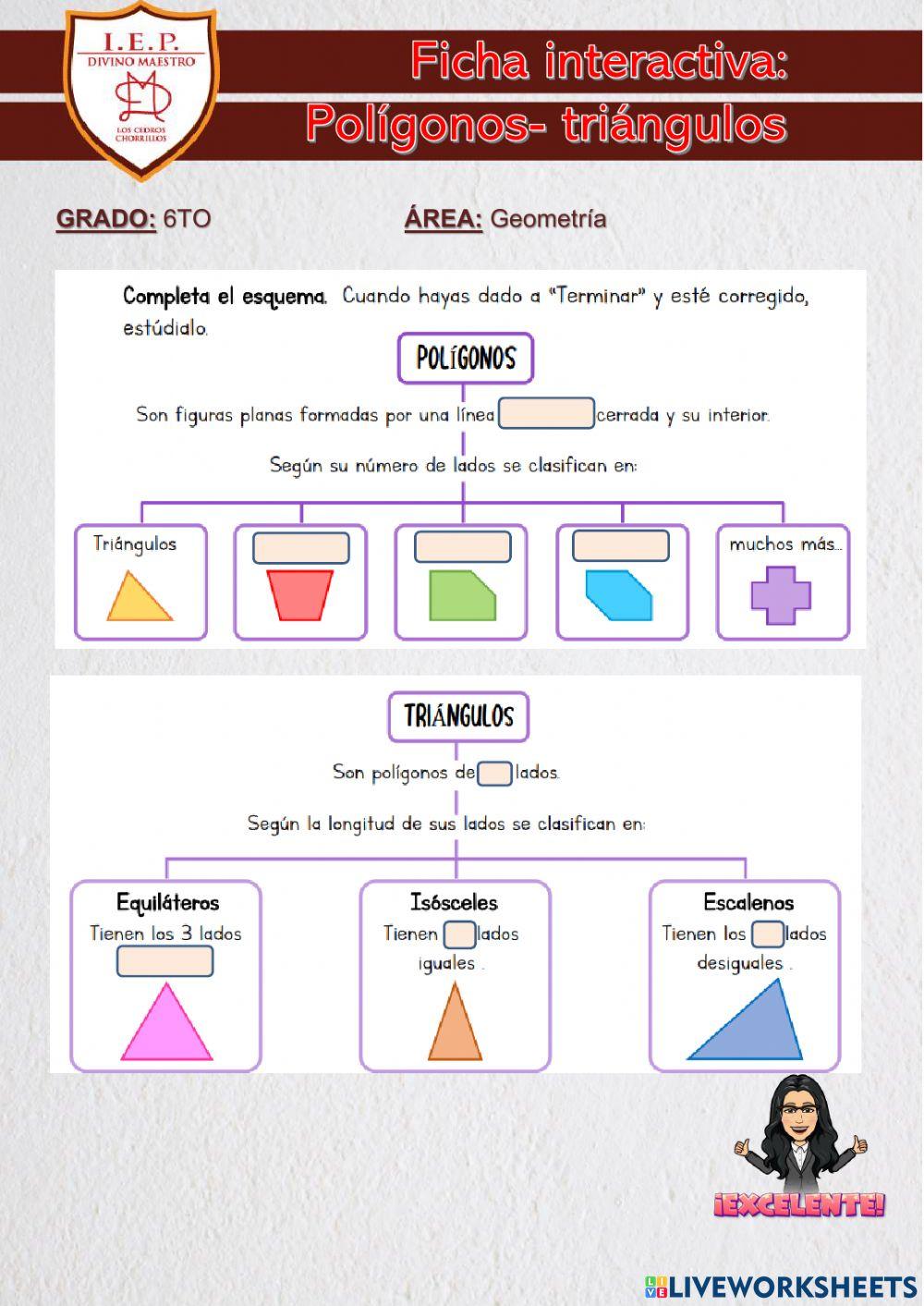 Polígonos y triángulos
