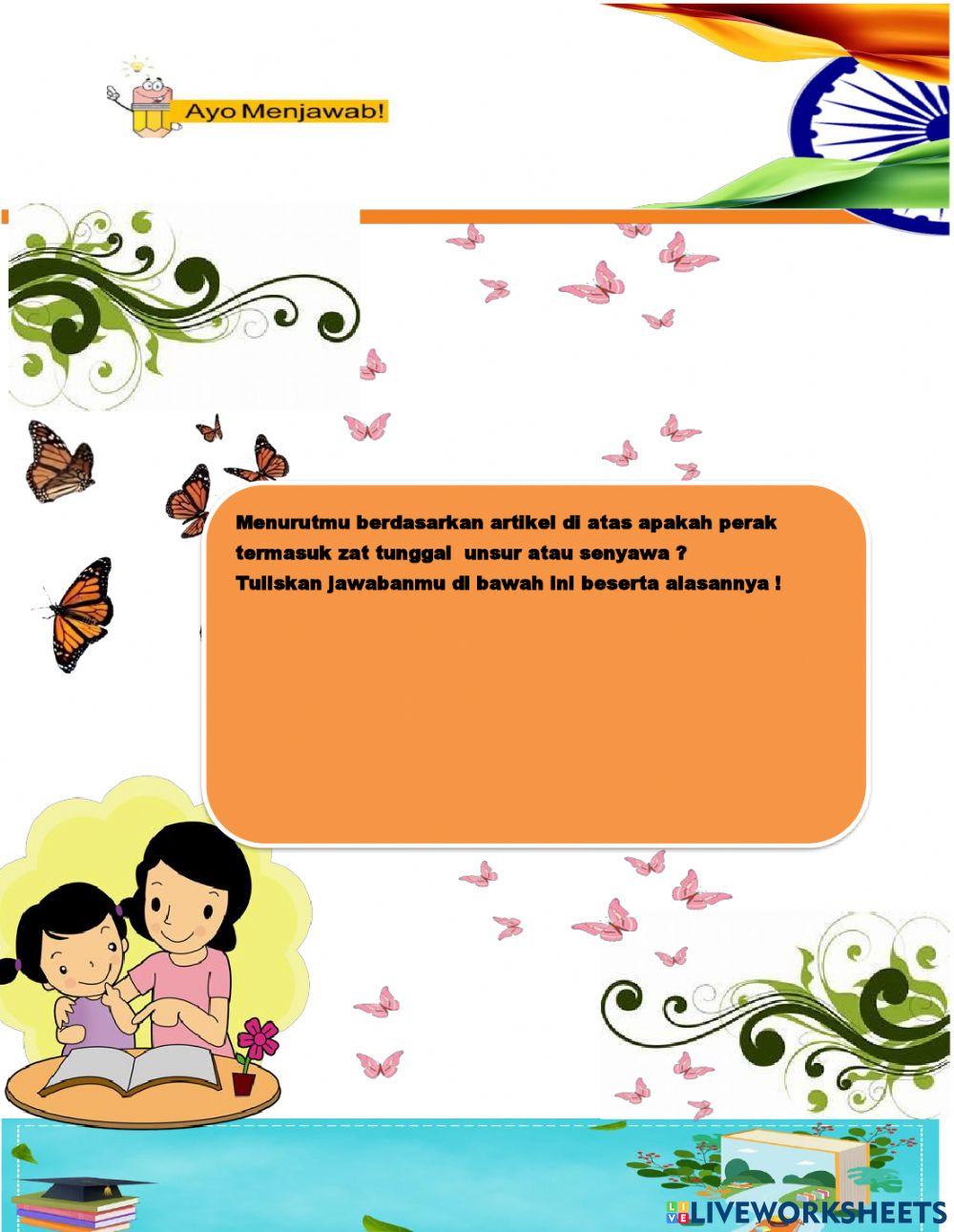 LKPD Tema 9 Subtema 3 PB 1 bagian 1 kegiatan 1 dan kegiatan 2