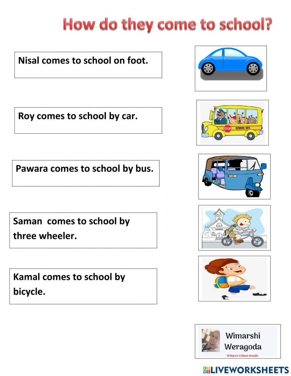 987680 How Do They Come To School Wimarshi 987680-how-do-they-come-to-school-wimarshi