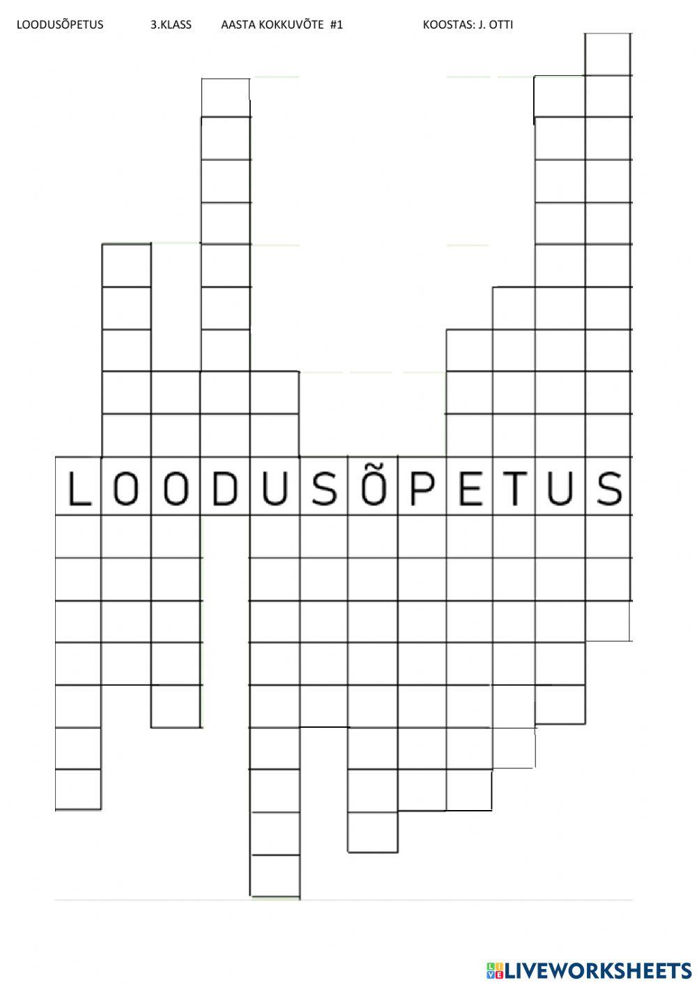 Loodusõpetus -aasta kokkuvõte