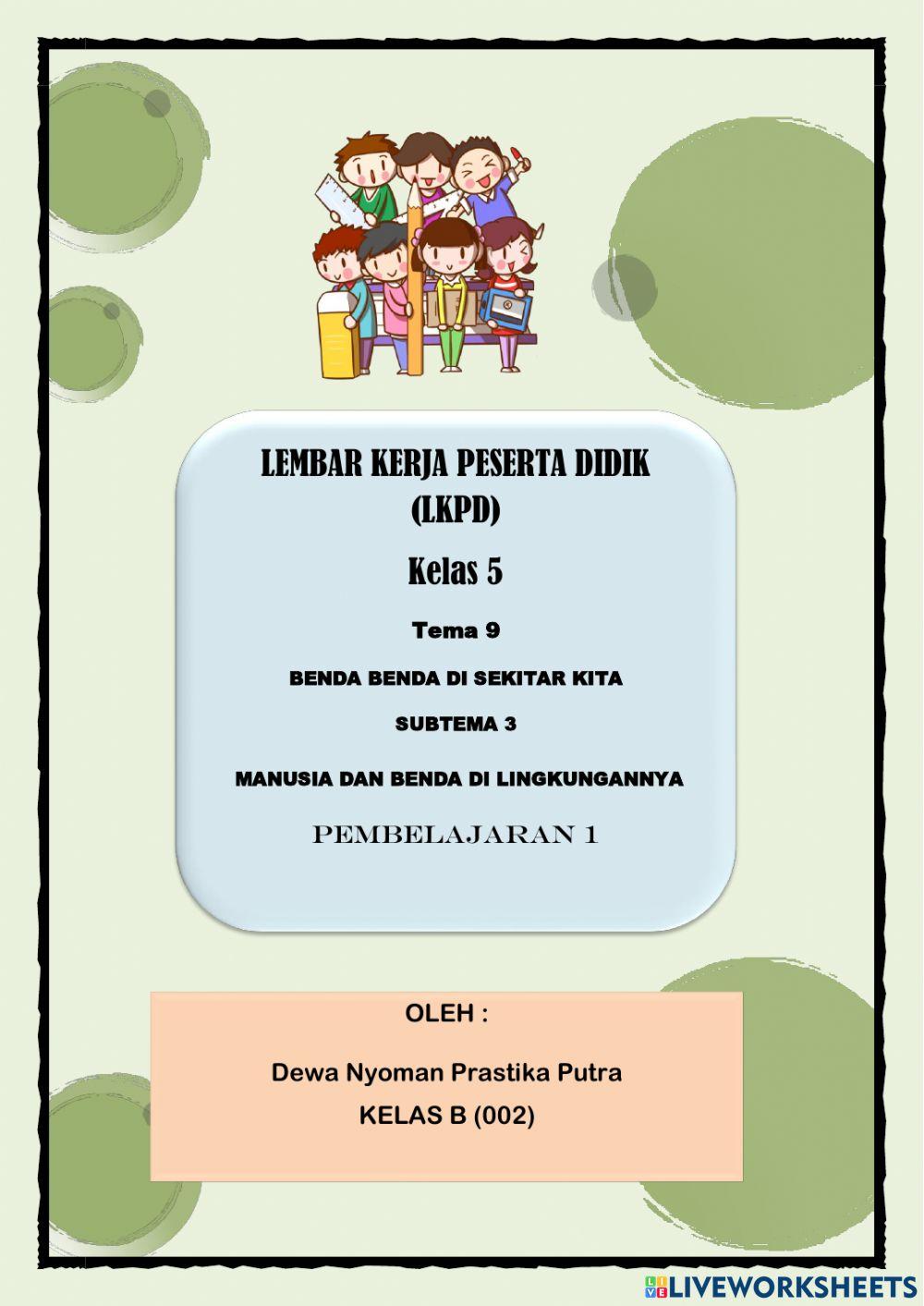 Kelas 5 tema 9 materi iklan dan zat campuran