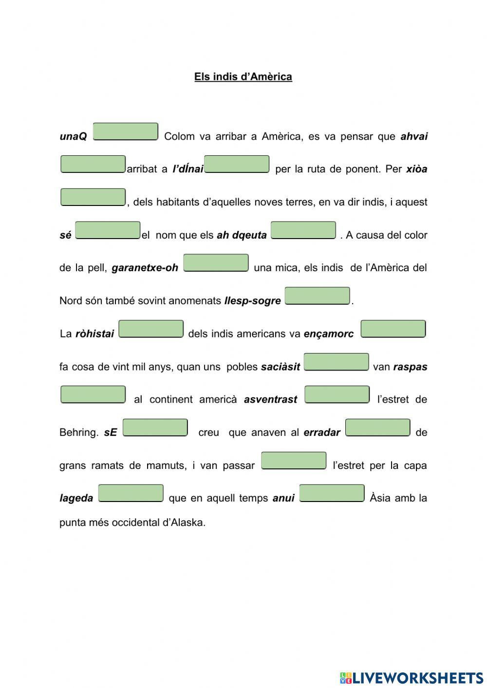 Dictat Colom i els indis