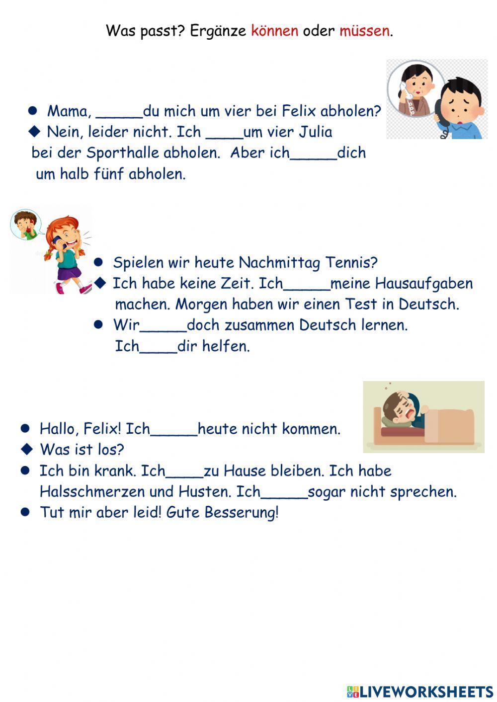 Paul und Lisa A1.2 Lektion 4