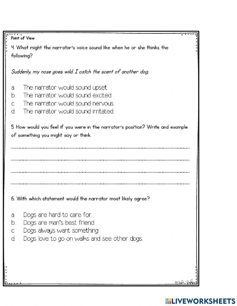 Author point of view