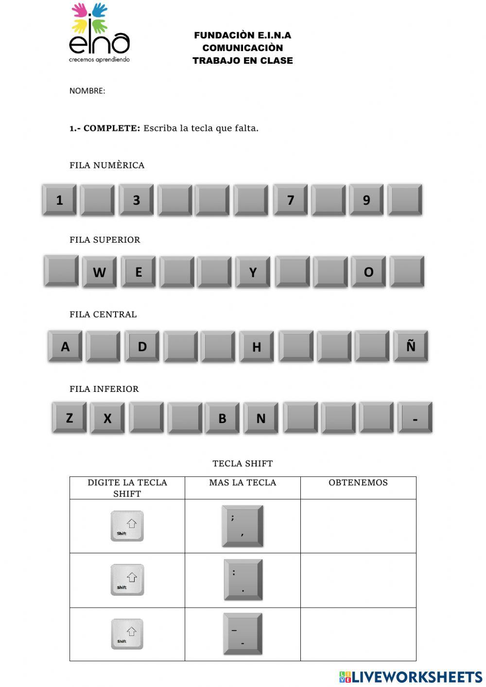Comunicaciòn - ejercicio en clase
