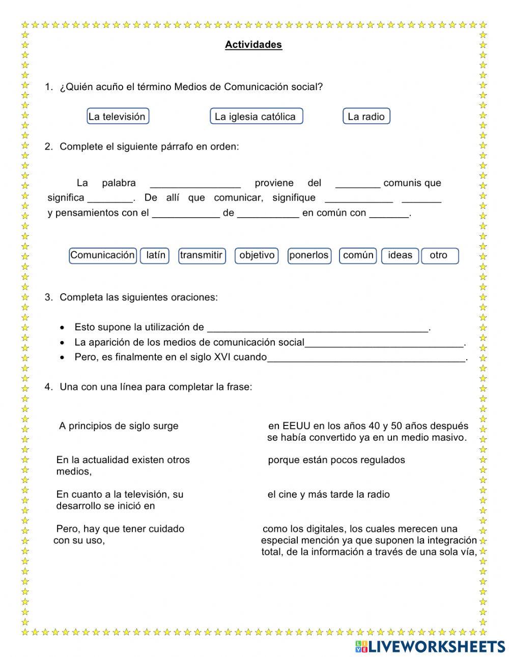 Dia de los medios de comunicación social