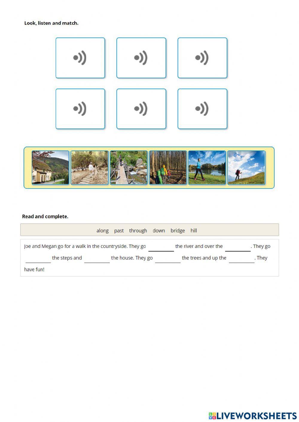 BI3 vocabulary and story 1 and 2