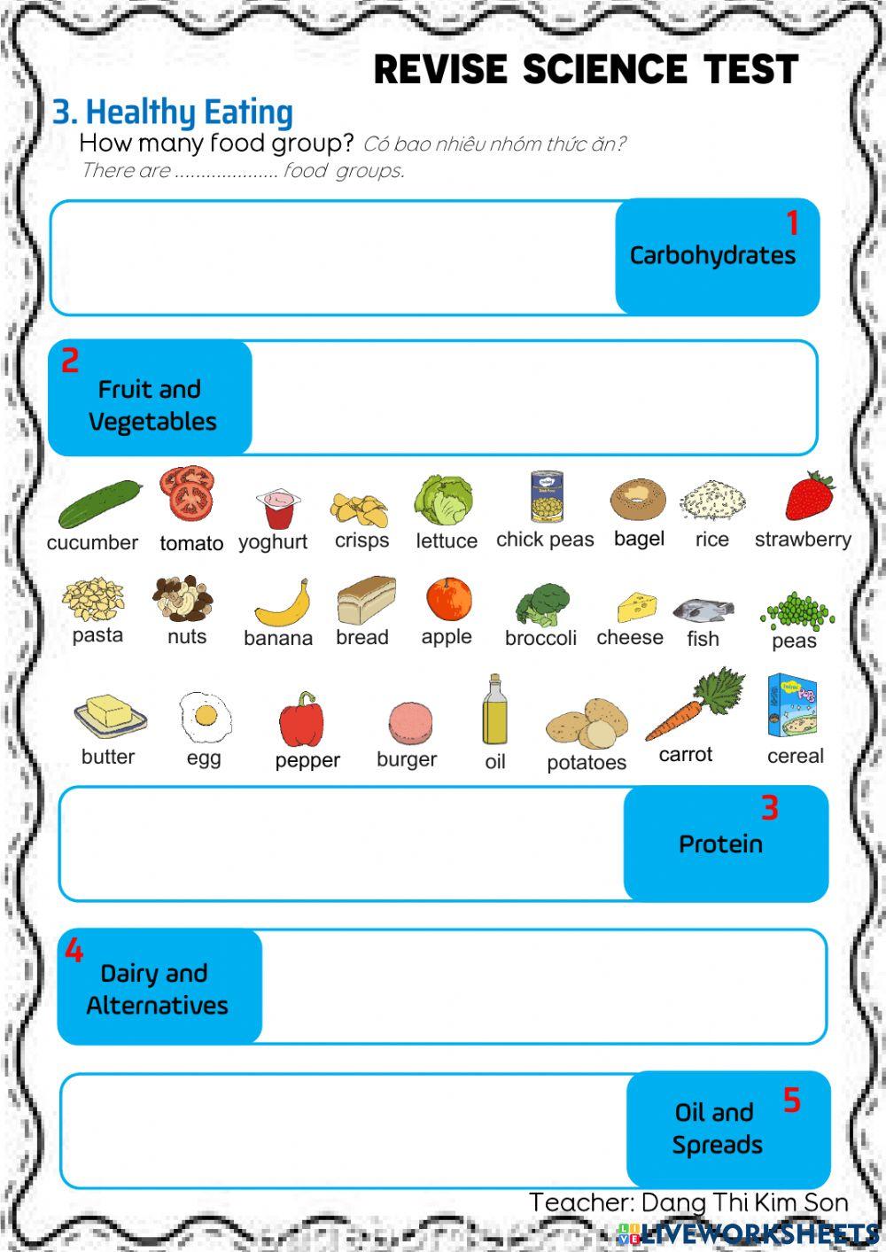 Science - Revise Test