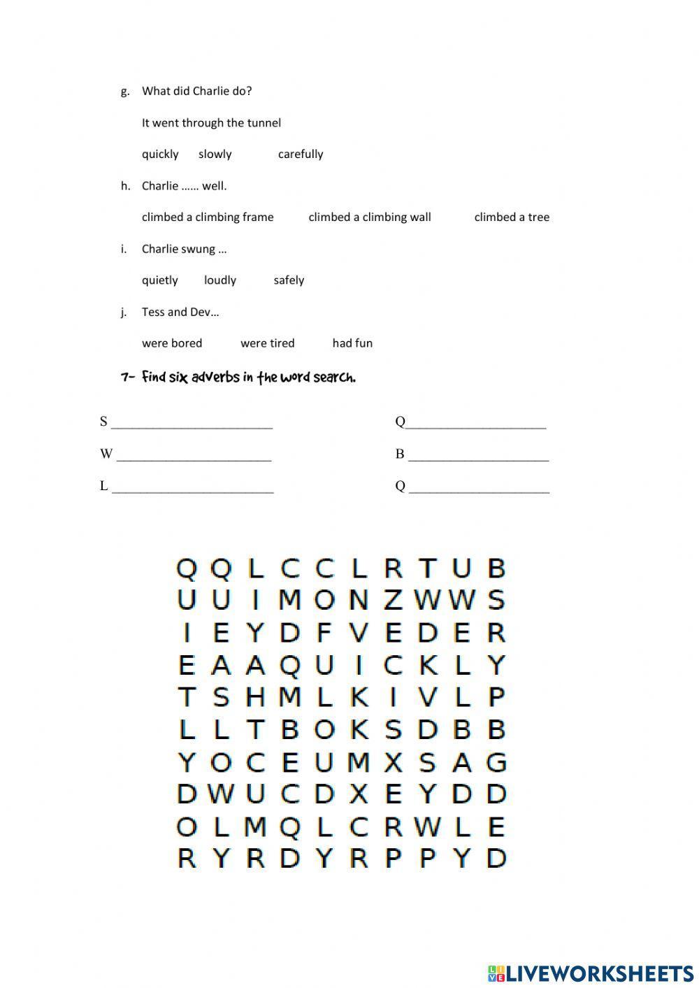 Revision Unit 4 - Bright Ideas 4