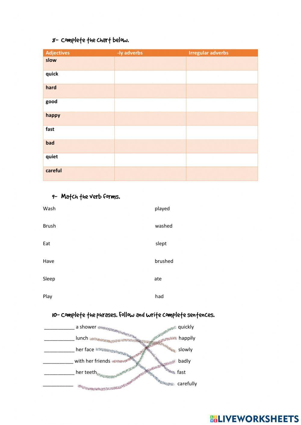 Revision Unit 4 - Bright Ideas 4