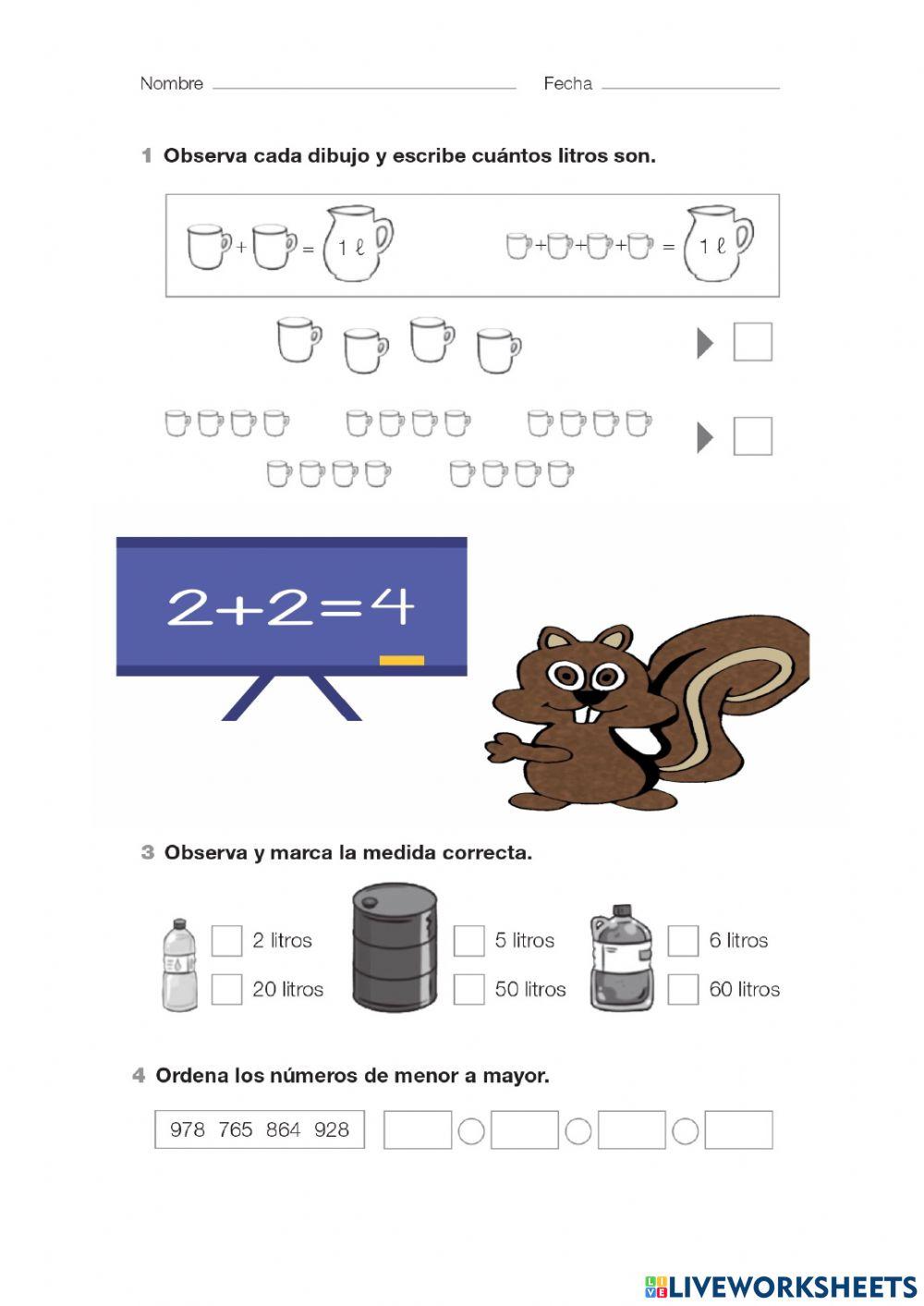 Multiplicación y división
