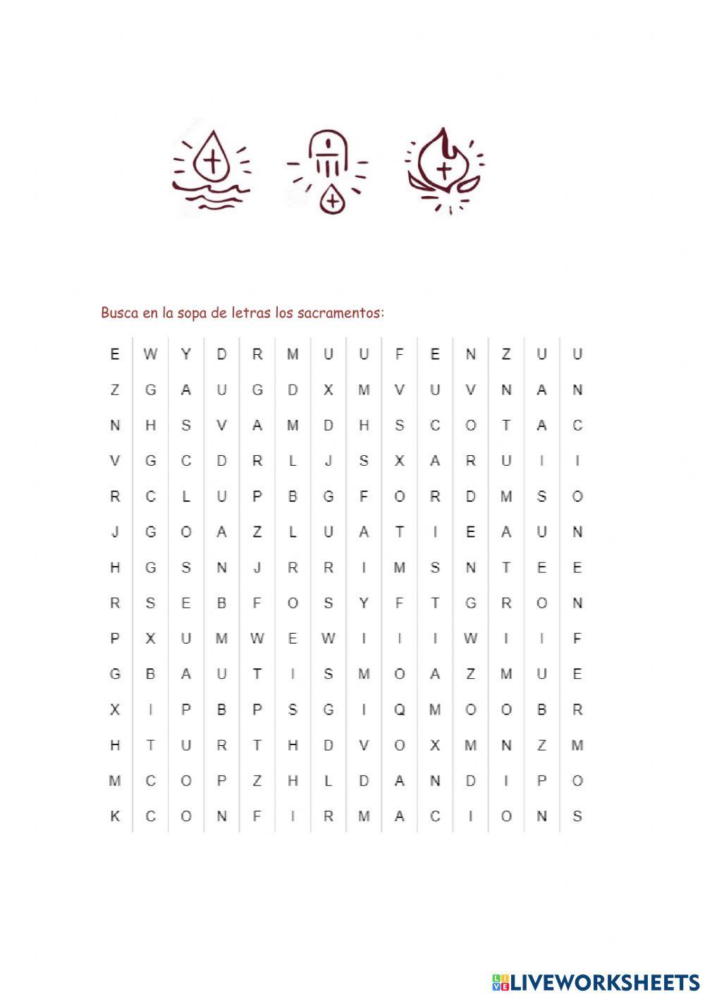 Los sacramentos, el matrimonio