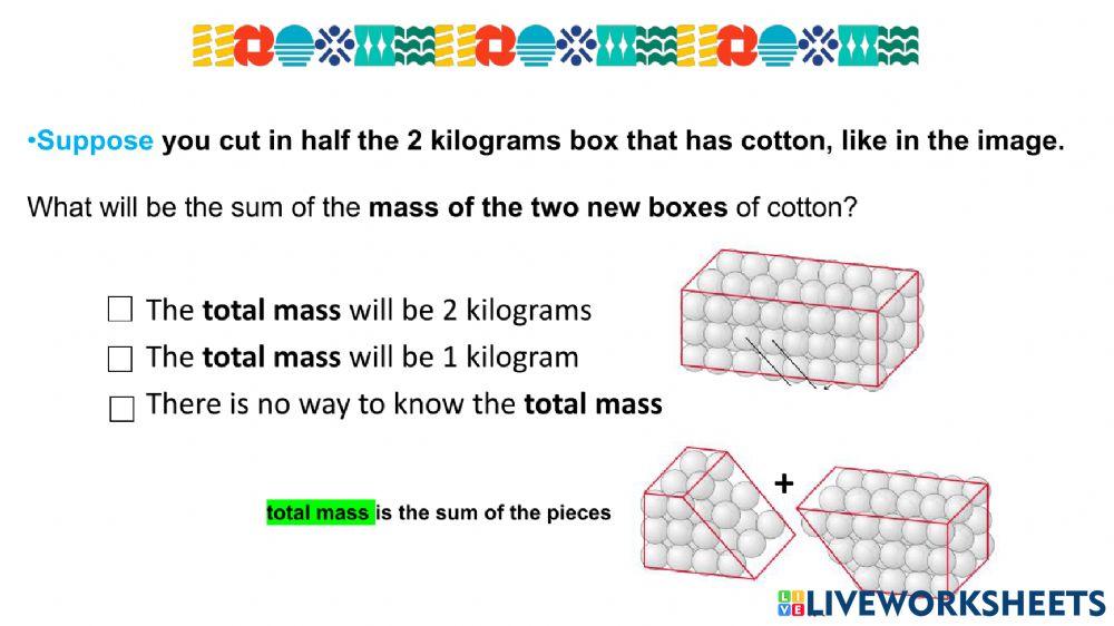 Matter: Mass and Volume