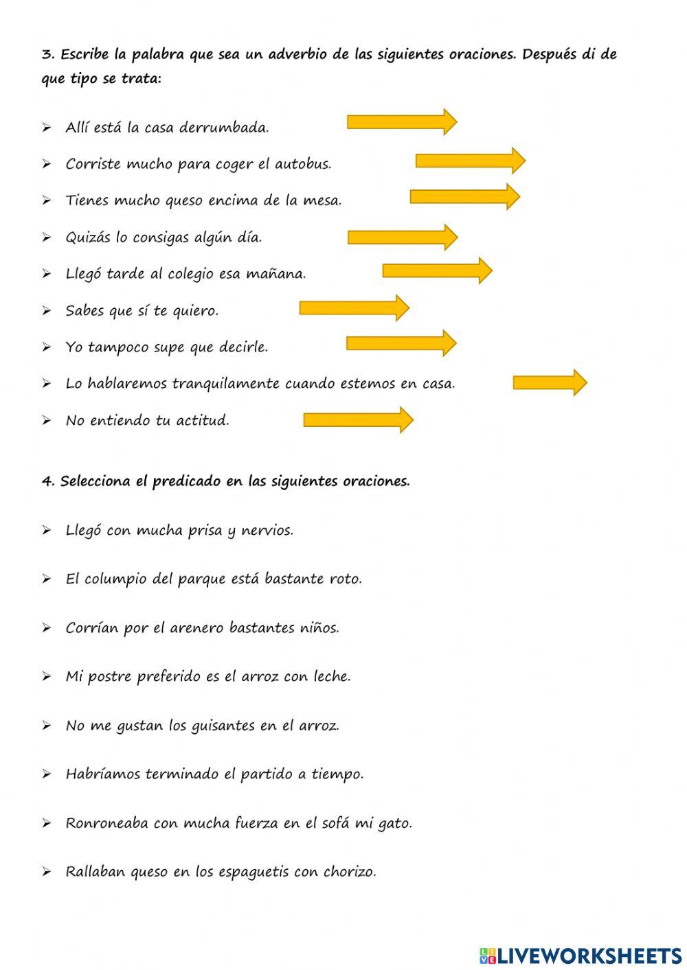Repaso prueba bloque vi lengua