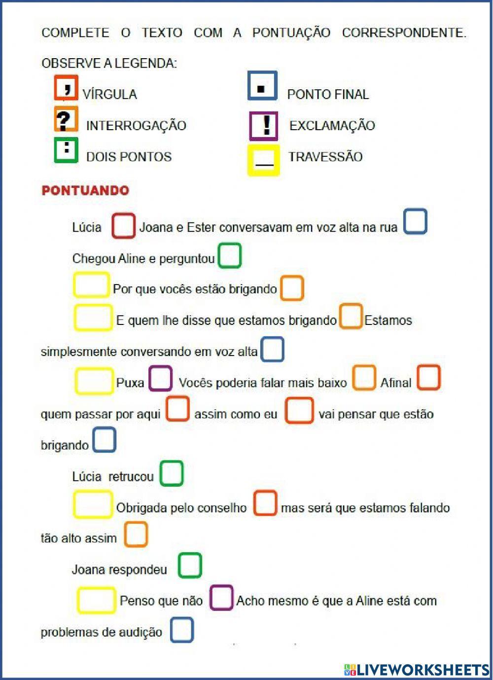 Pontuação