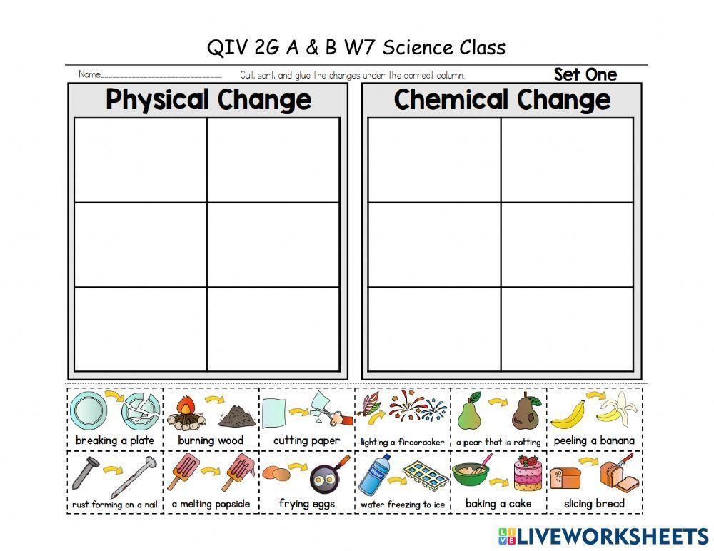 QIV 2G A & B W7 Science Class