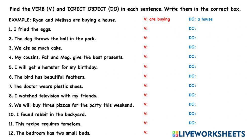 Direct Object