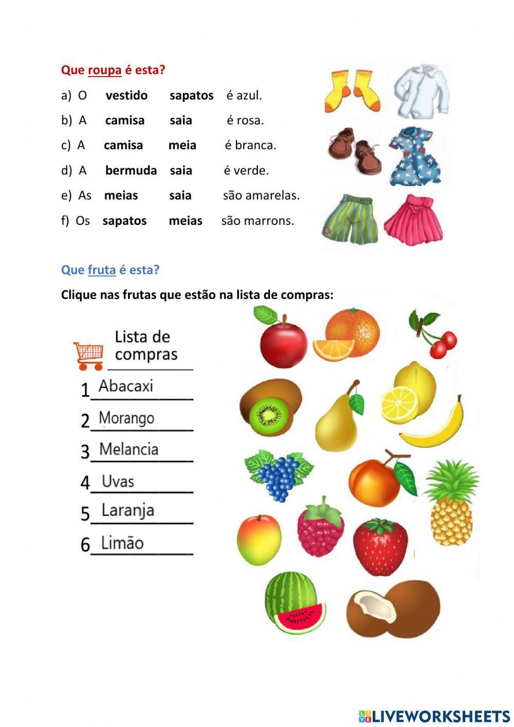 Revisao de Vocabulário