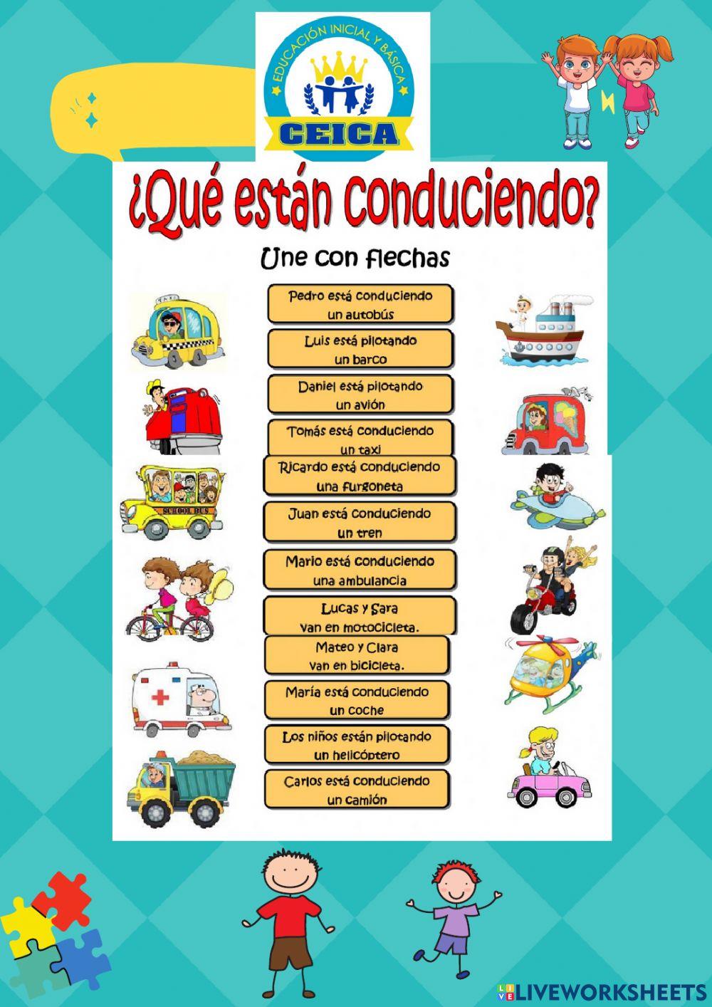 Los medios de transporte