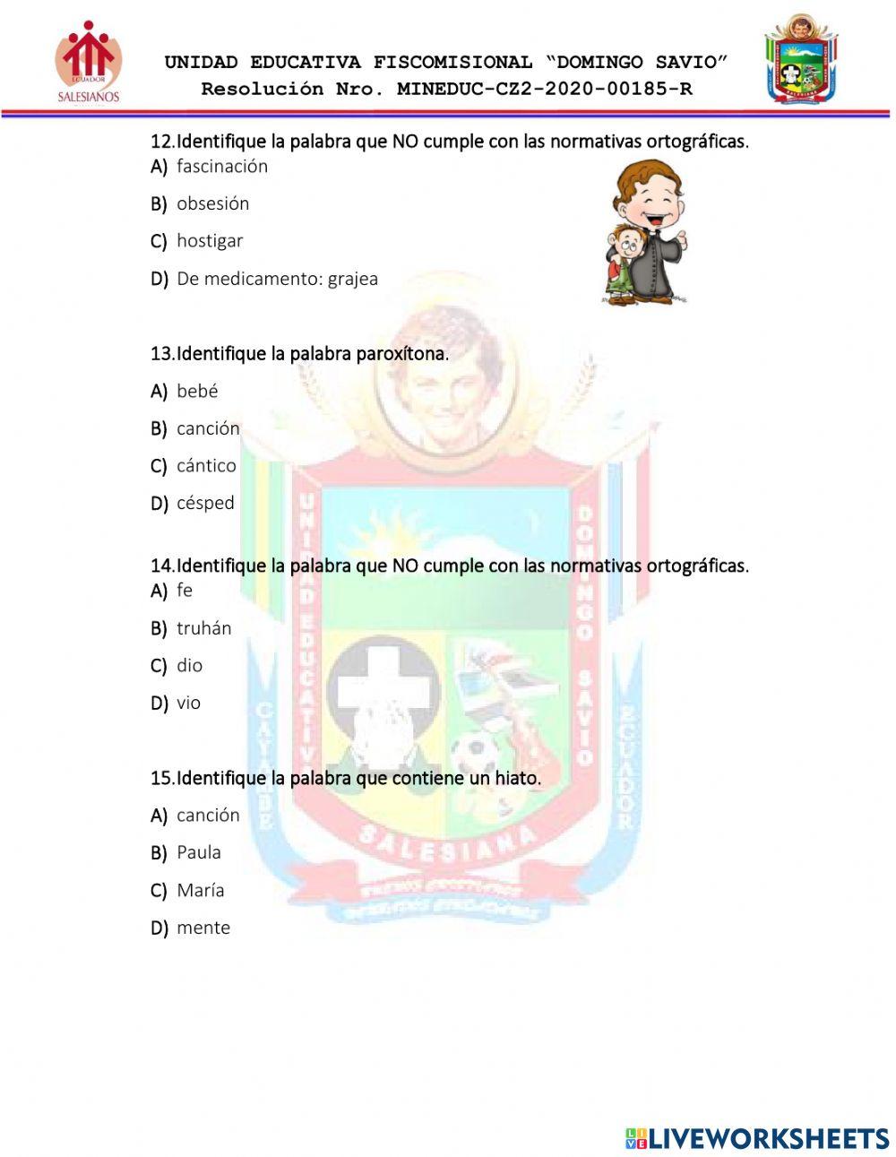 13-Festival ortografía